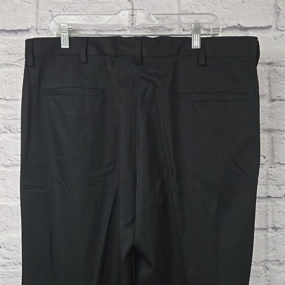 Kenneth Cole Reaction 38x30 Men's Dress Pants Black Slacks Uniform Trousers NWT - Picture 11 of 12